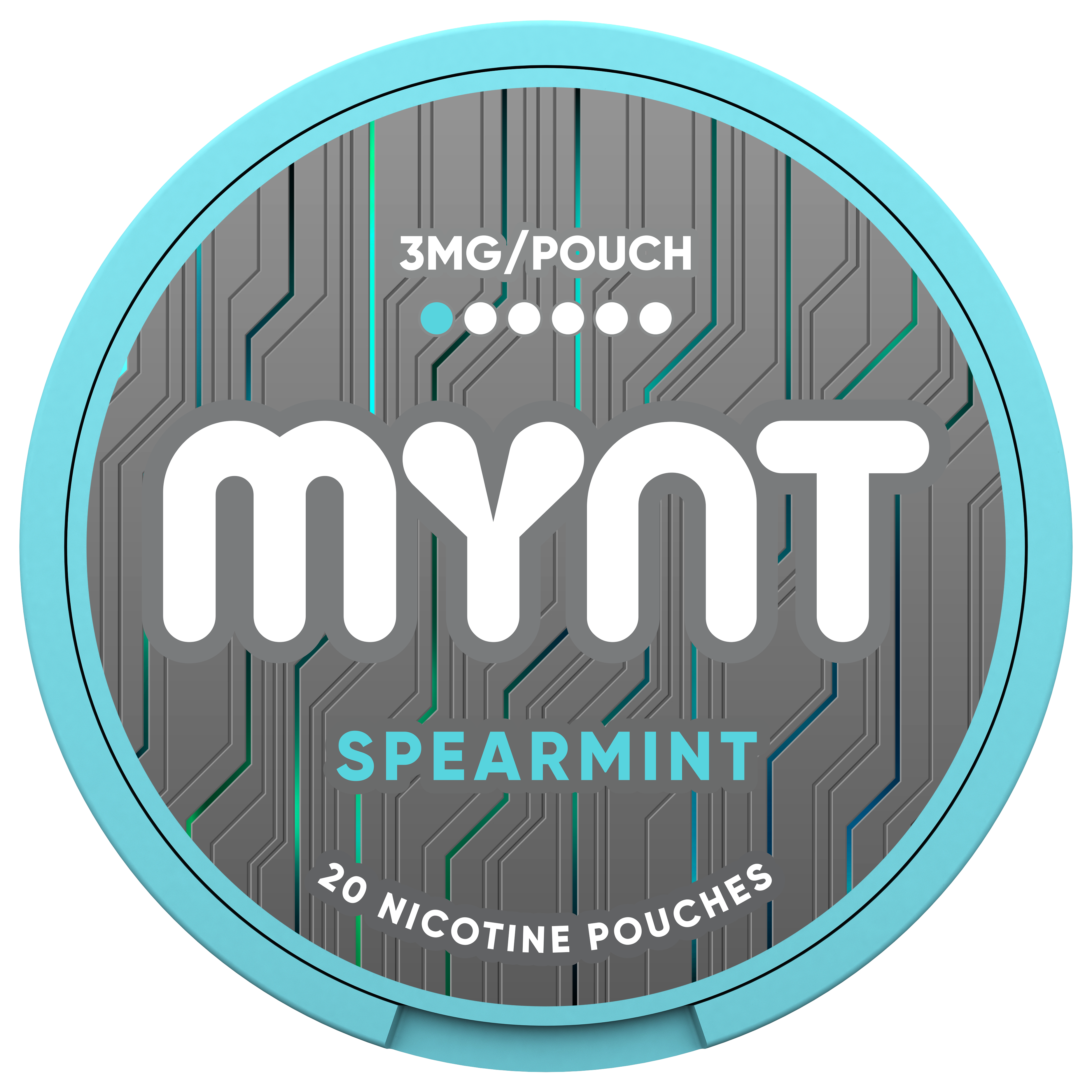 MYNT Spearmint Pouches – 3MG