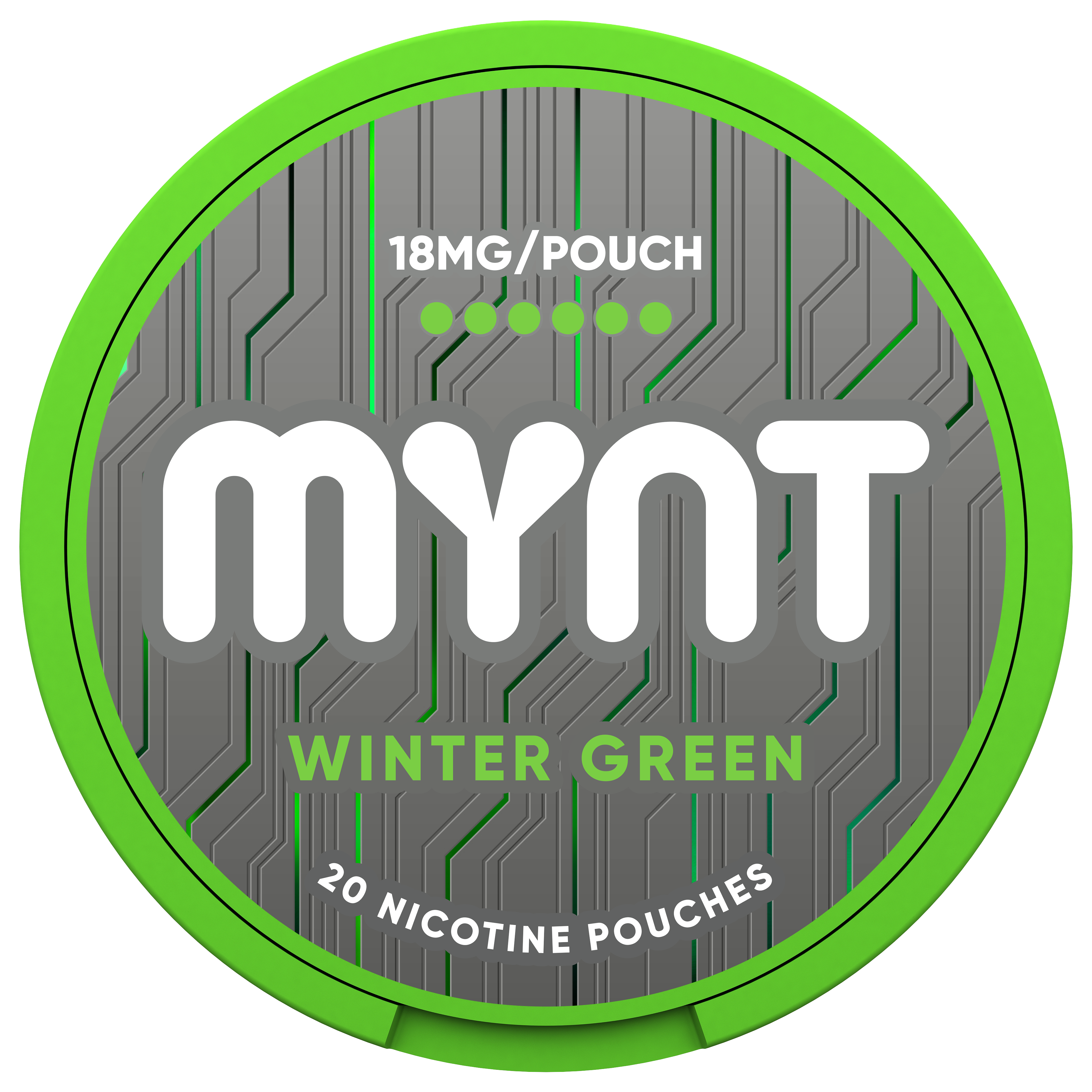 MYNT Wintergreen Pouches – 18MG