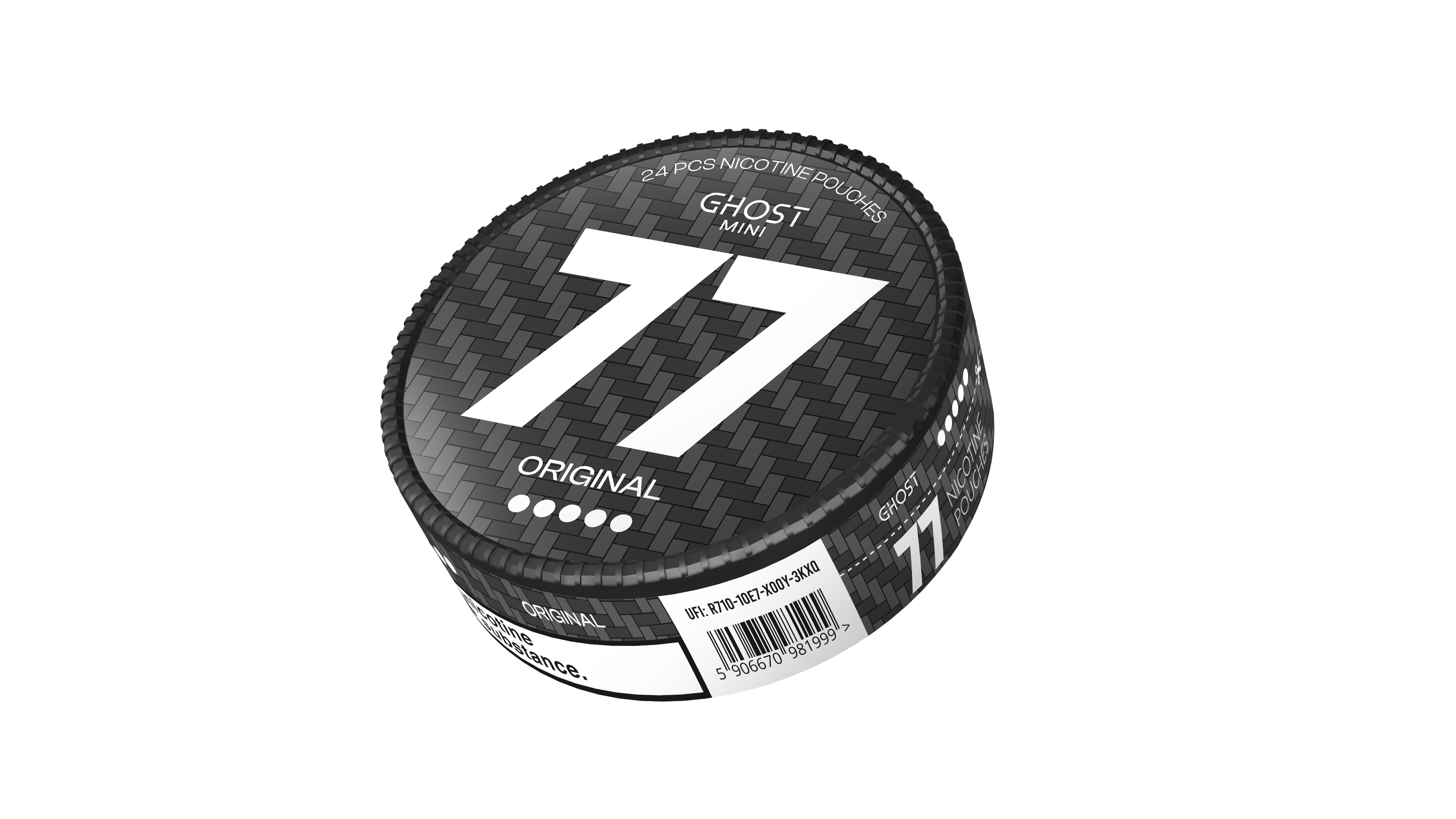 77 Ghost Mini Original Nicotine Pouches