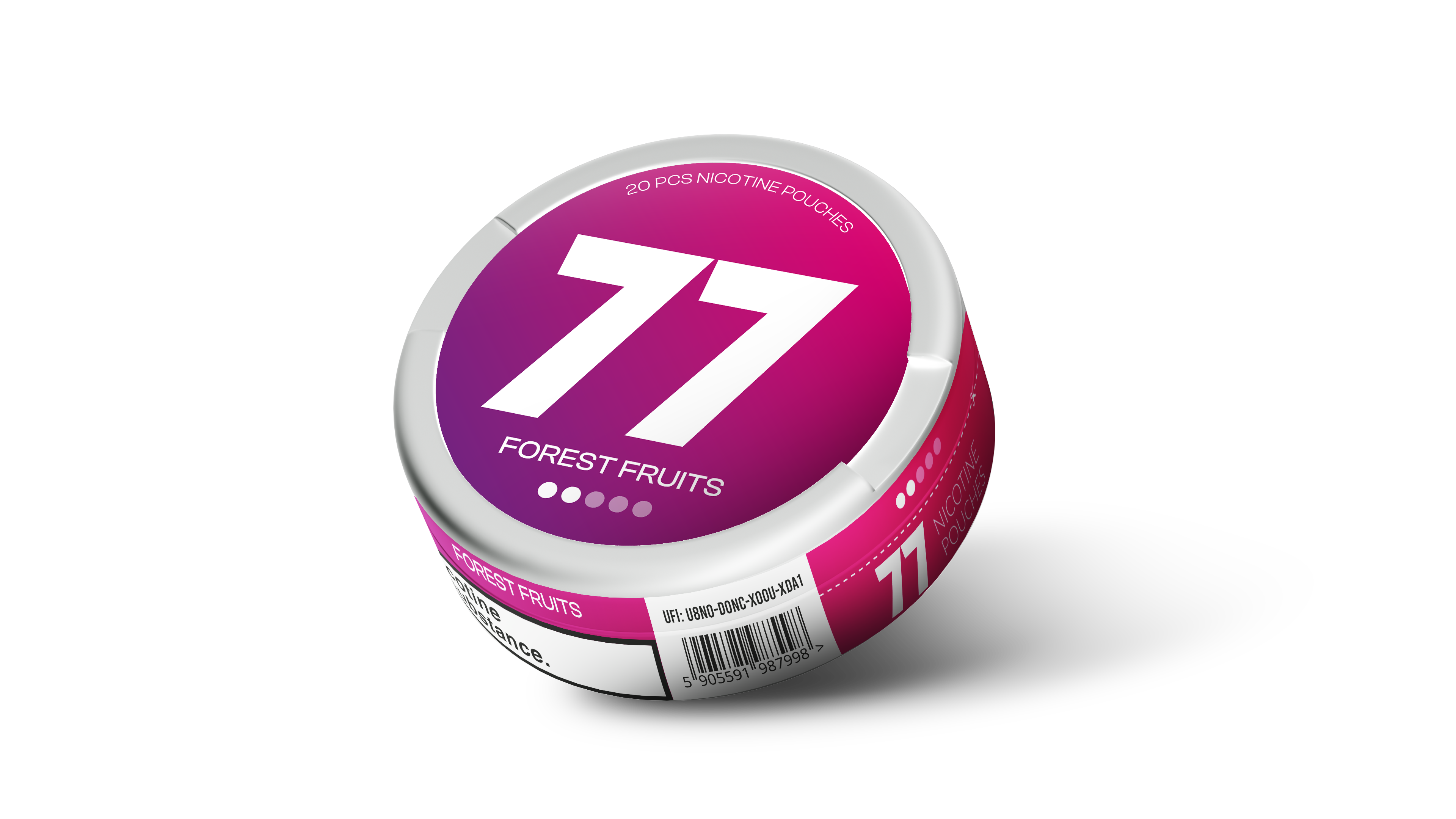77 Forest Fruits Nicotine Pouches