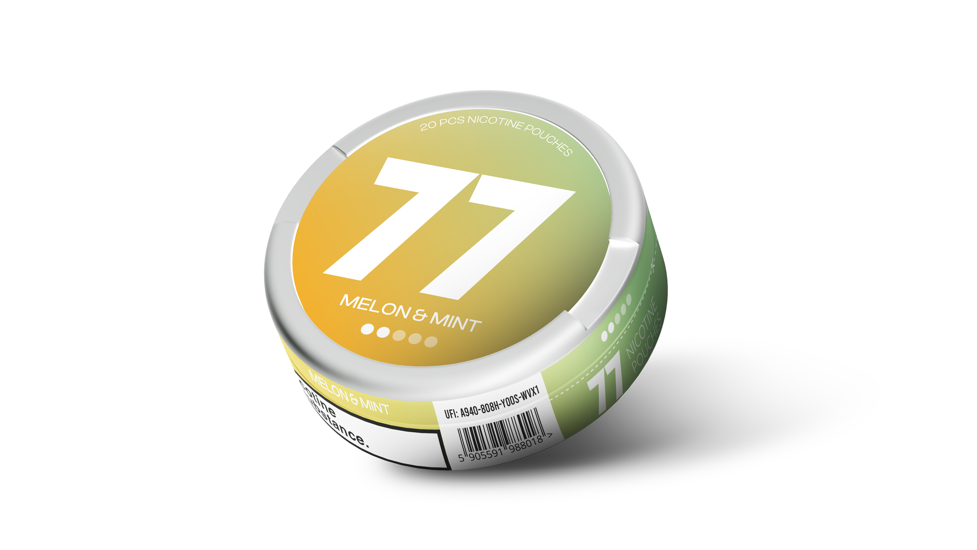 77 Melon & Mint Nicotine Pouches