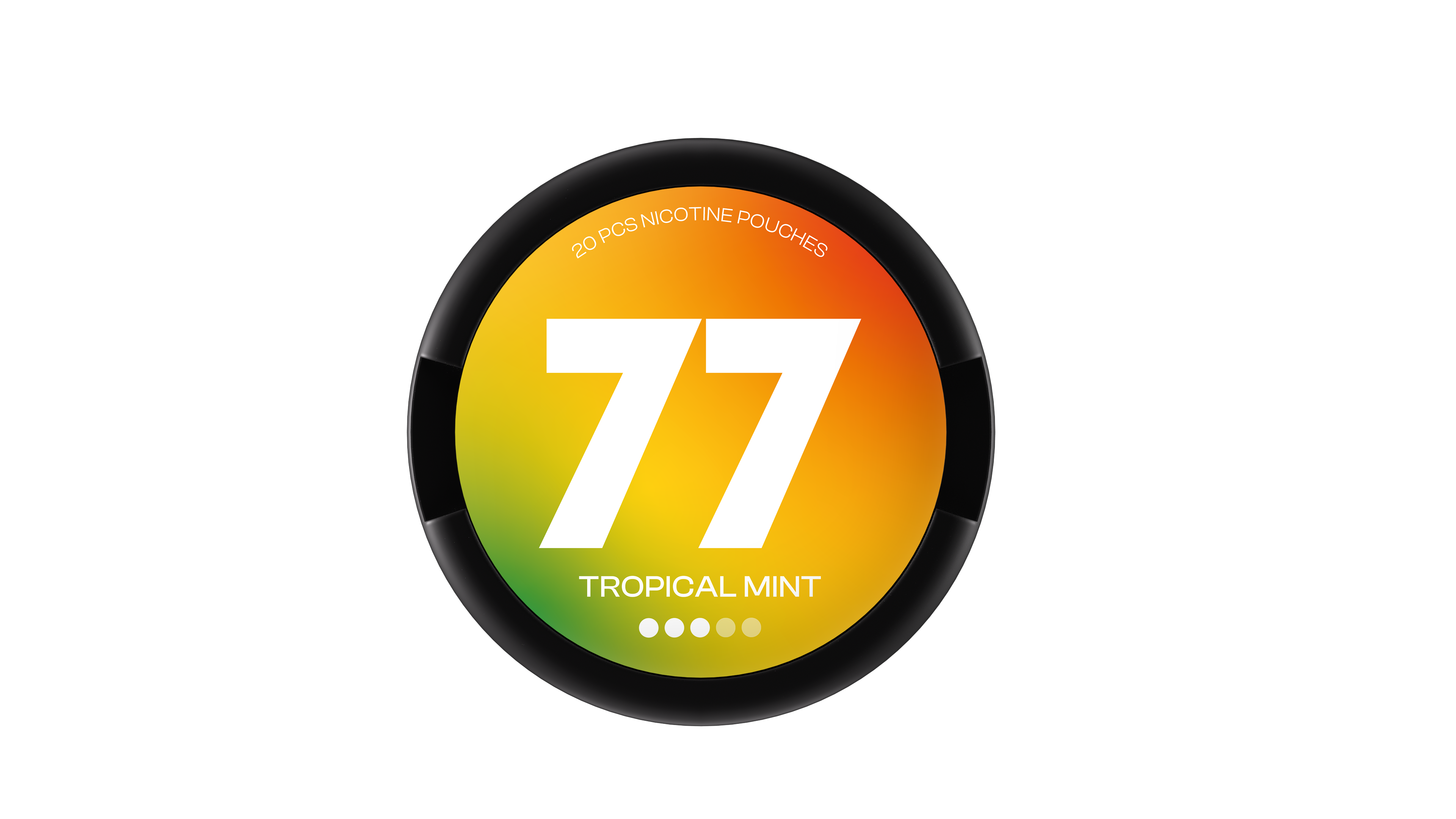 77 Tropical Mint Nicotine Pouches