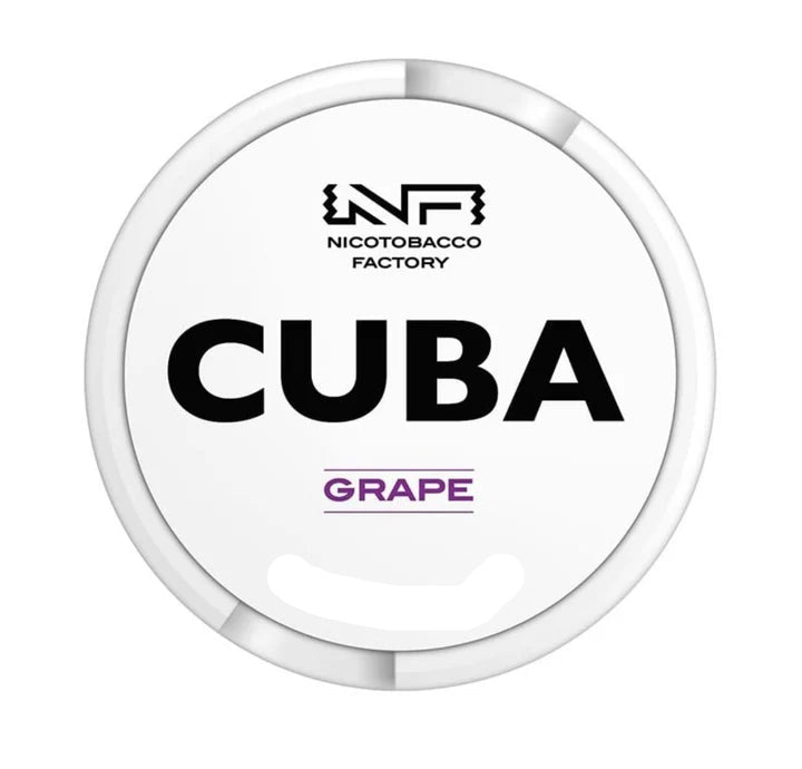 Cuba White Grape Nicotine Pouches
