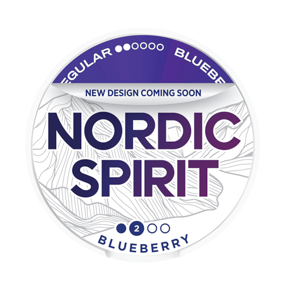 Nordic Spirit Blueberry Medium Nicotine Pouches