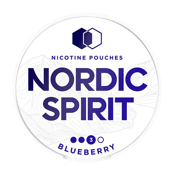 Nordic Spirit Blueberry Strong Nicotine Pouches