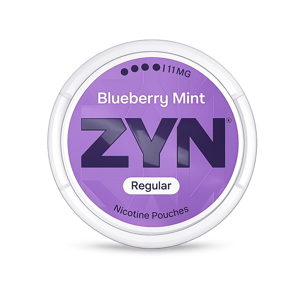 ZYN Blueberry Mint Regular 11MG Nicotine Pouches