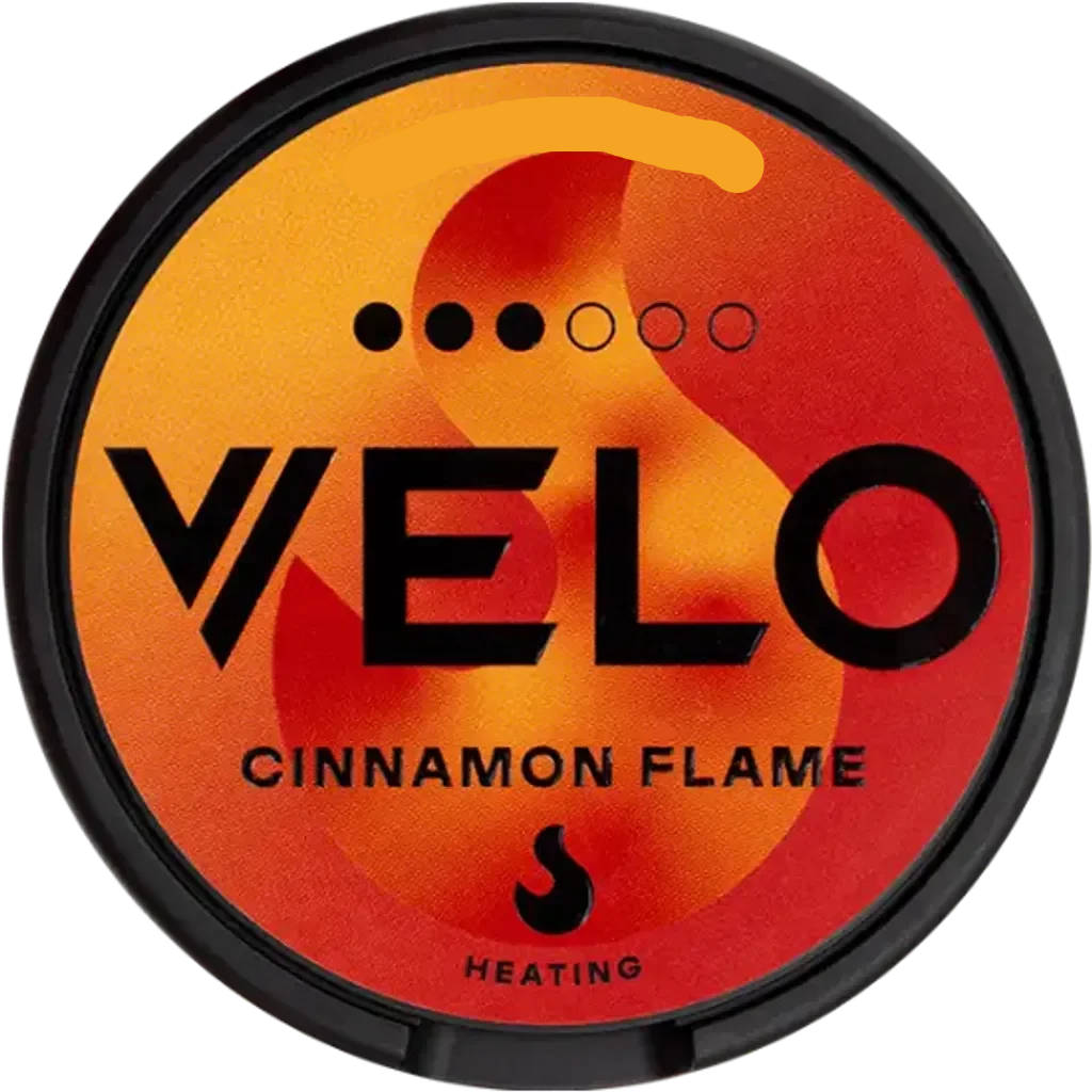 Velo Cinnamon Flame Heating Nicotine Pouches