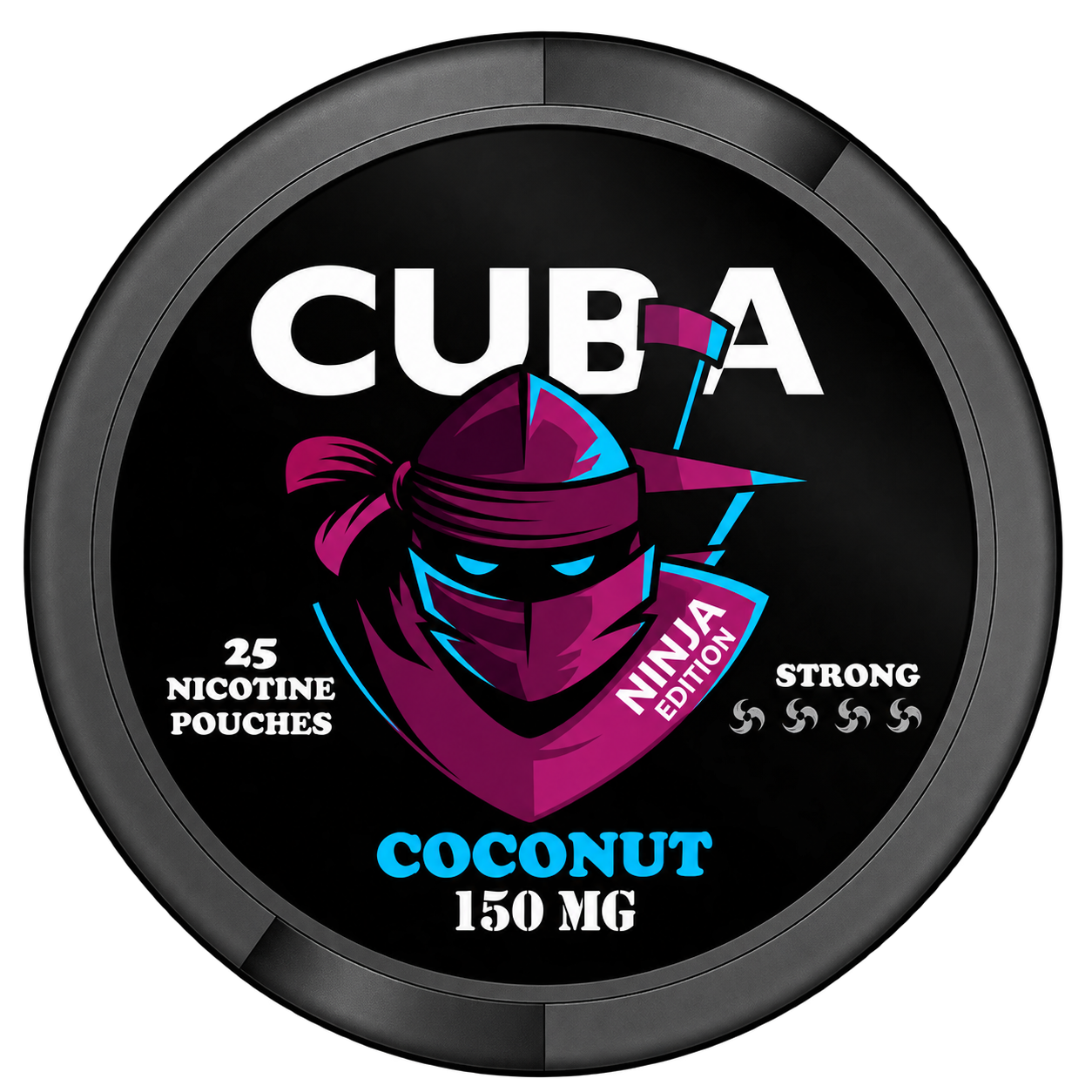 Cuba Ninja Coconut 150MG Nicotine Pouches