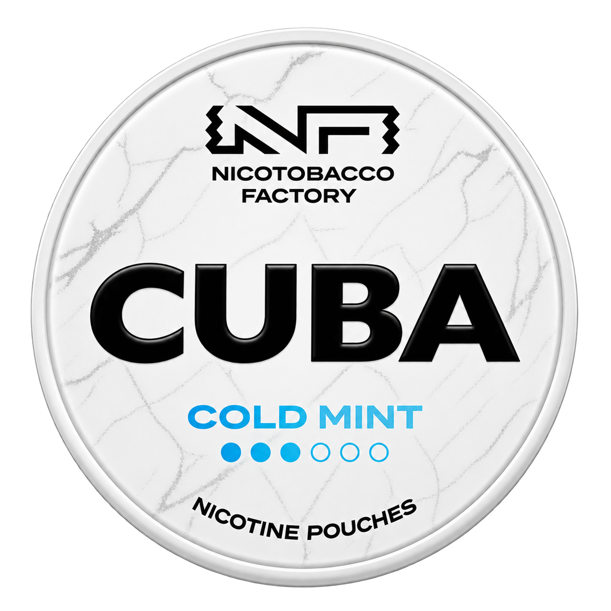 Cuba White Cold Mint Nicotine Pouches