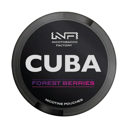 Cuba Black Forest Berries Nicotine Pouches