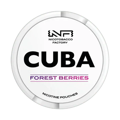 Cuba White Forest Berries Nicotine Pouches