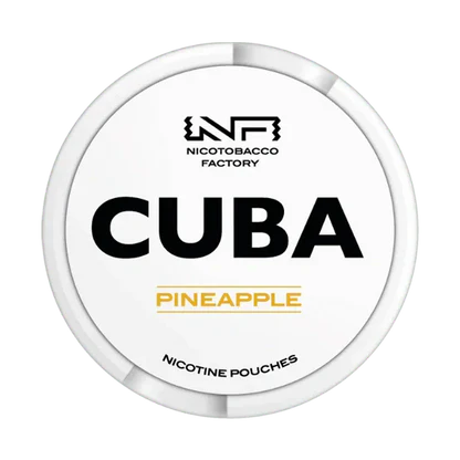 Cuba White Pineapple Nicotine Pouches