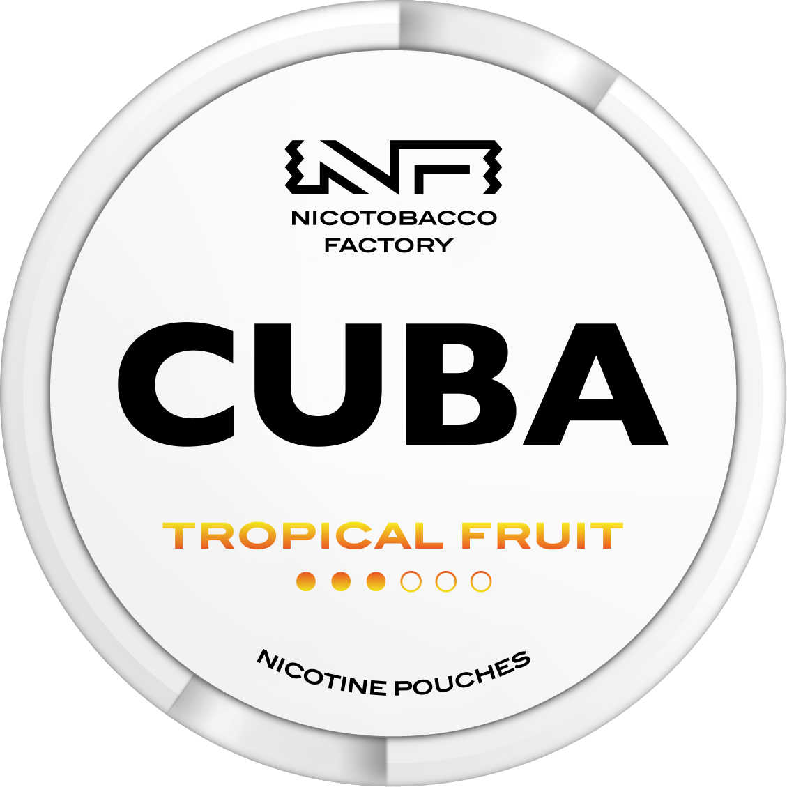Cuba White Tropical Fruit Nicotine Pouches