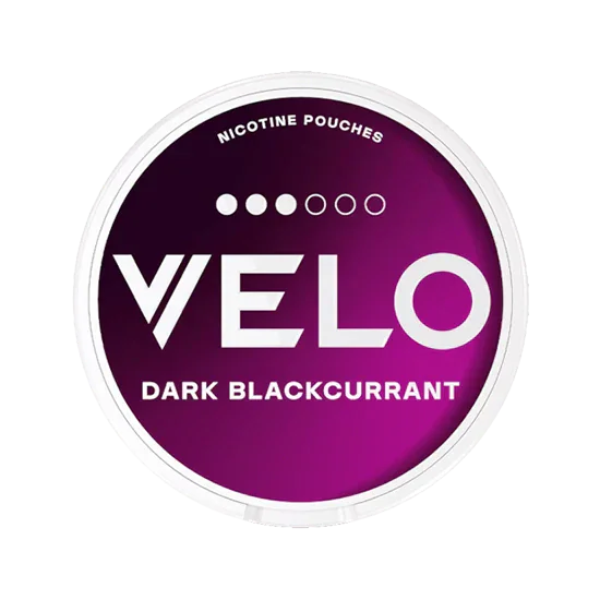 Velo Dark Blackcurrant 10MG Nicotine Pouches