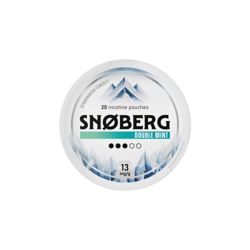 Snoberg Double Mint Nicotine Pouches