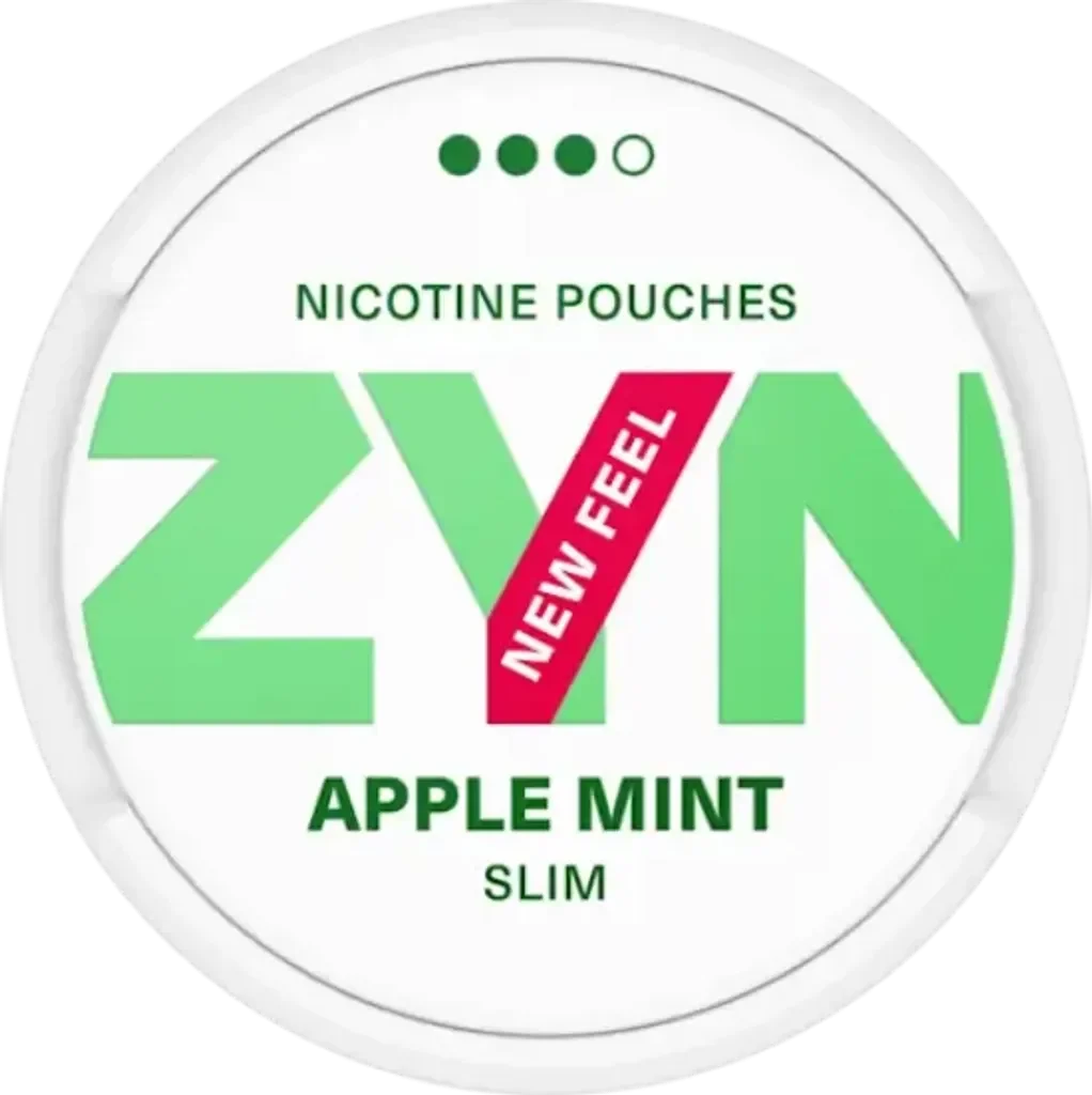 ZYN Nicotine Pouches with Apple Mint