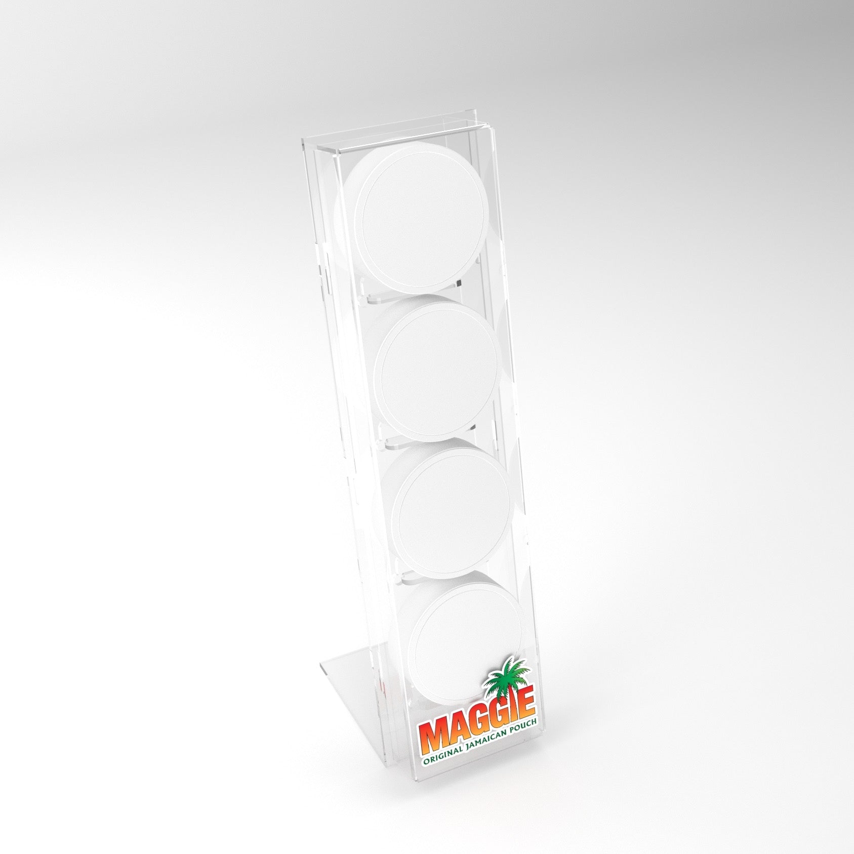 Maggie Nicotine Pouch Clear Stand
