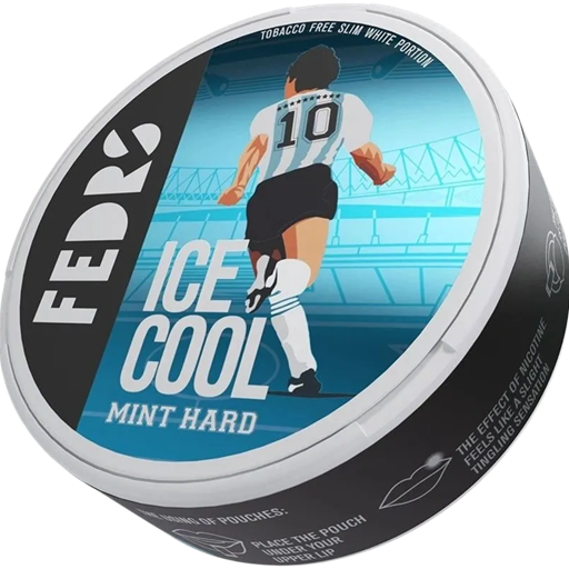 Fedrs Ice Cool Hard Mint Side View Nicotine Pouches