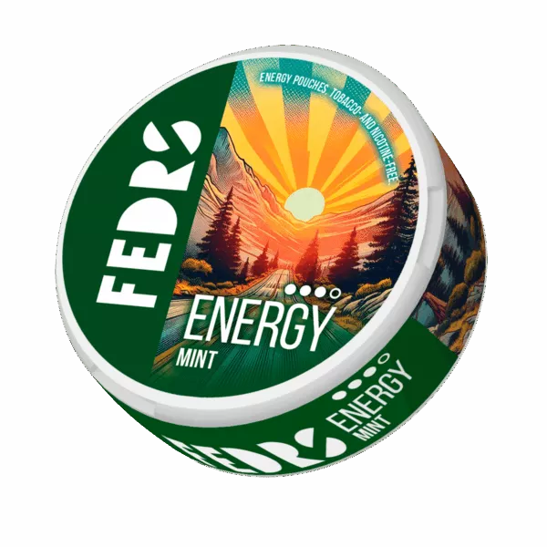 Fedrs Energy Mint Caffeine Pouches