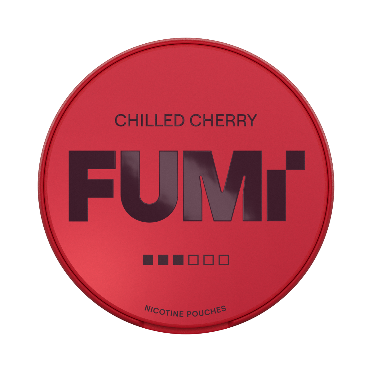 FUMi Chilled Cherry 8MG Three Dot Nicotine Pouches
