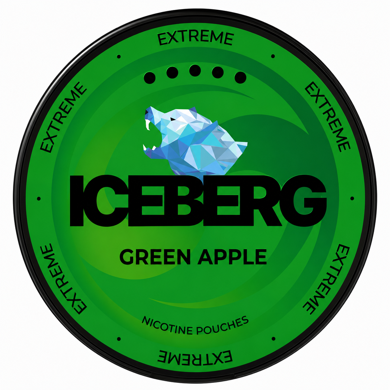 Iceberg Extreme Green Apple 50MG Nicotine Pouches