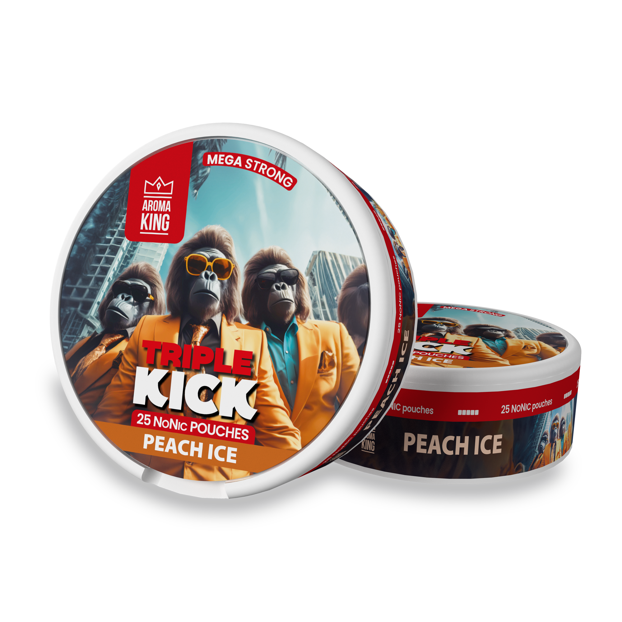 NONIC® AROMA KING TRIPLE KICK Peach Ice