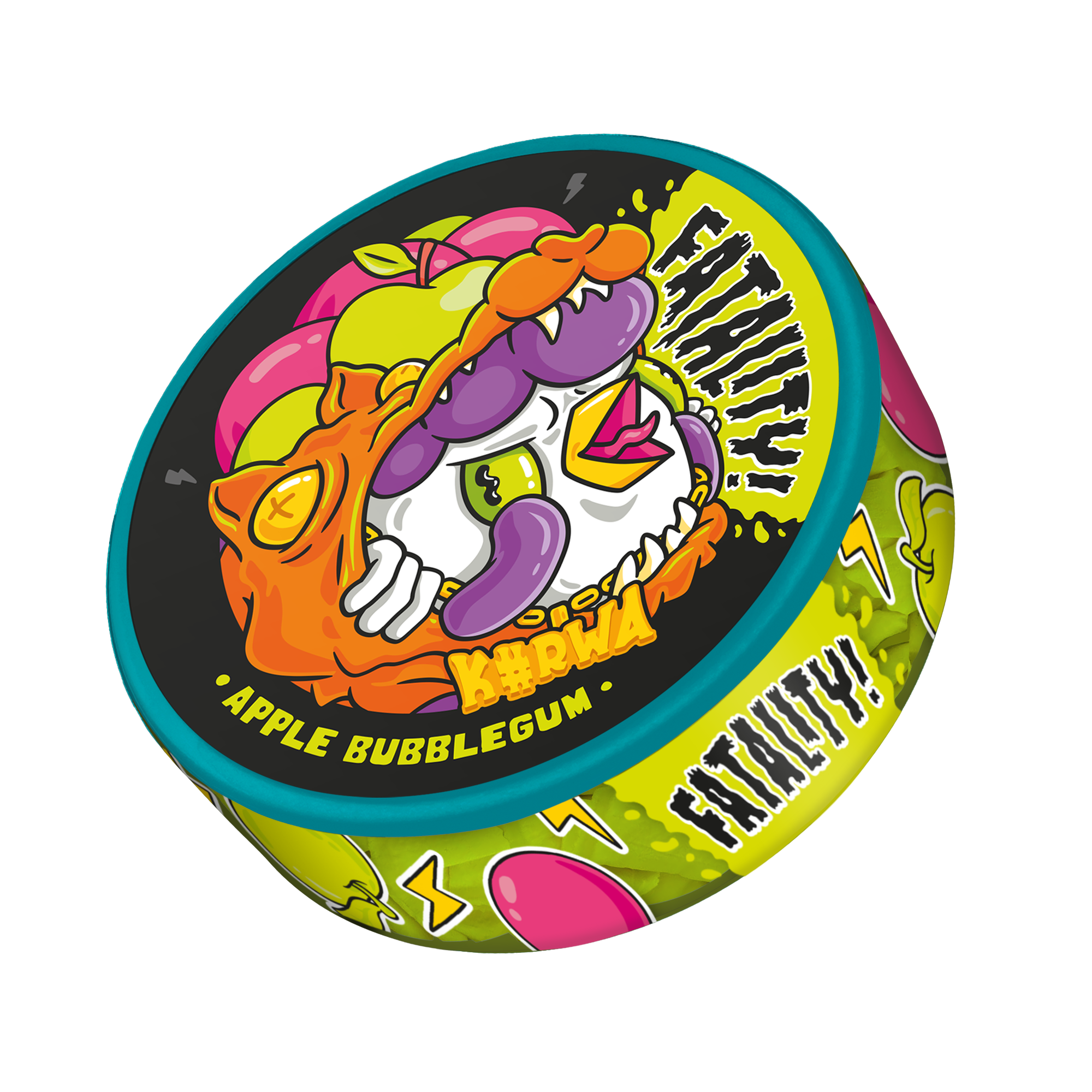 KURWA FATALITY Apple Bubblegum - pouchline