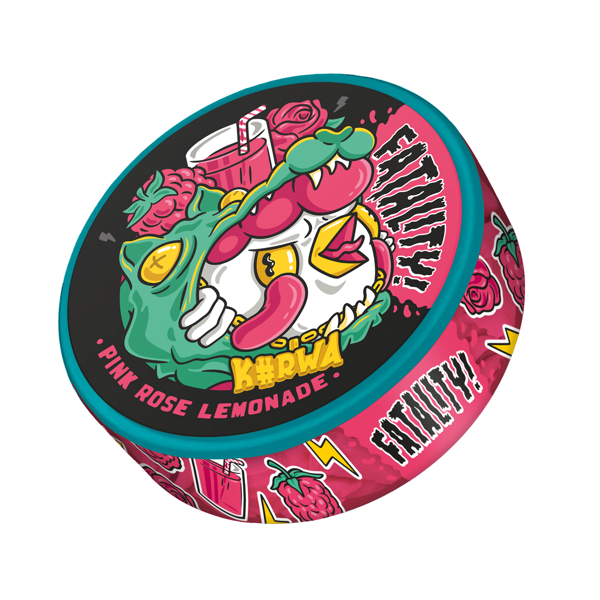 KURWA FATALITY Pink Rose Lemonade - pouchline