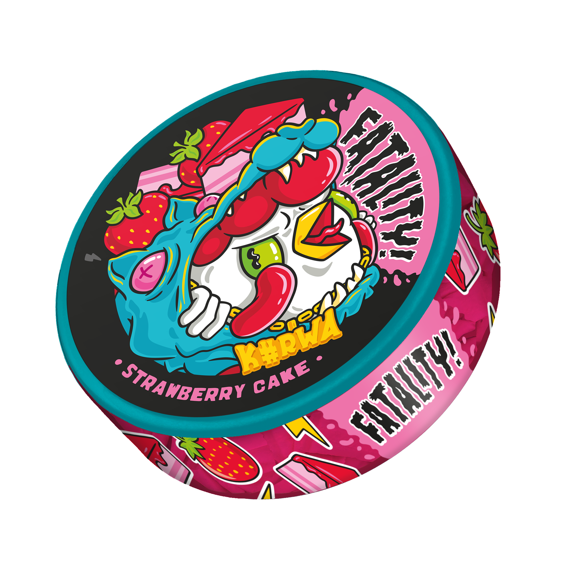 KURWA FATALITY Strawberry Cake - pouchline