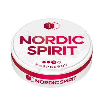 Nordic Spirit Strong Raspberry Nicotine Pouches