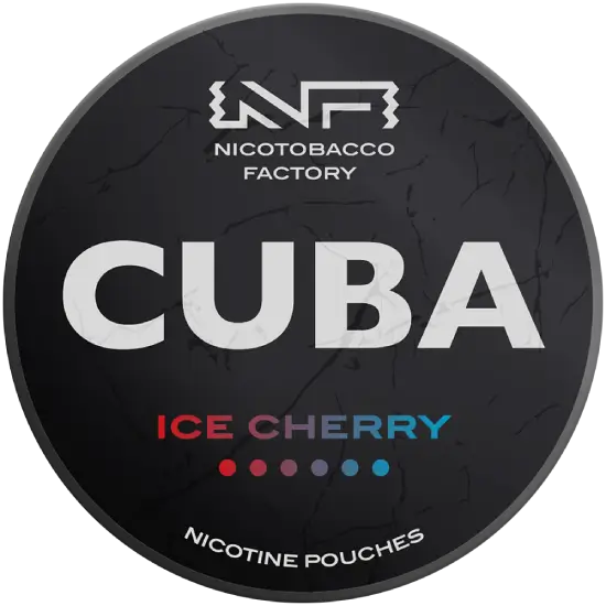 Cuba Black Ice Cherry 43MG Nicotine Pouches