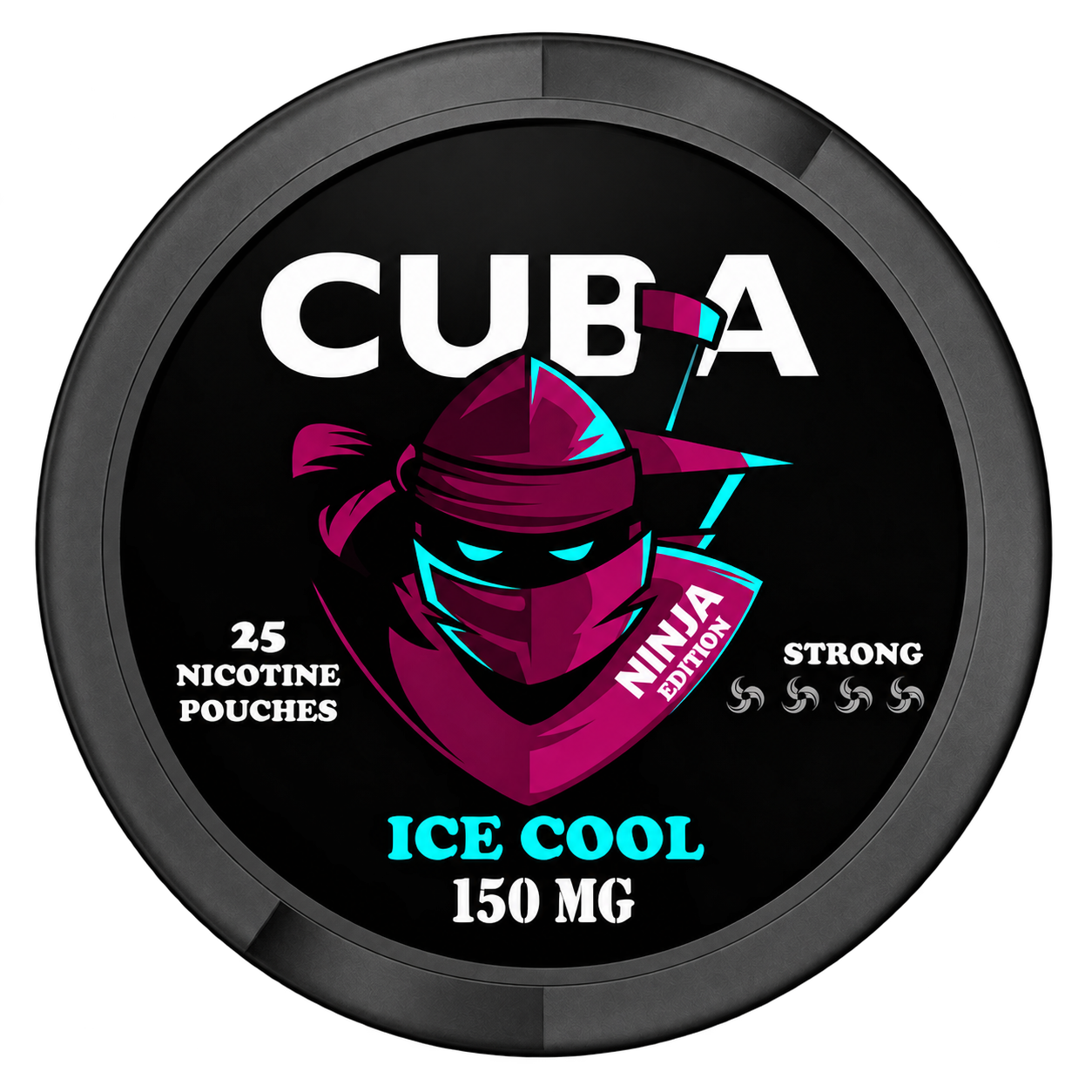 Cuba Ninja Ice Cool 150MG Nicotine Pouches
