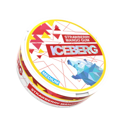 ICEBERG MEDIUM Strawberry Mango Gum