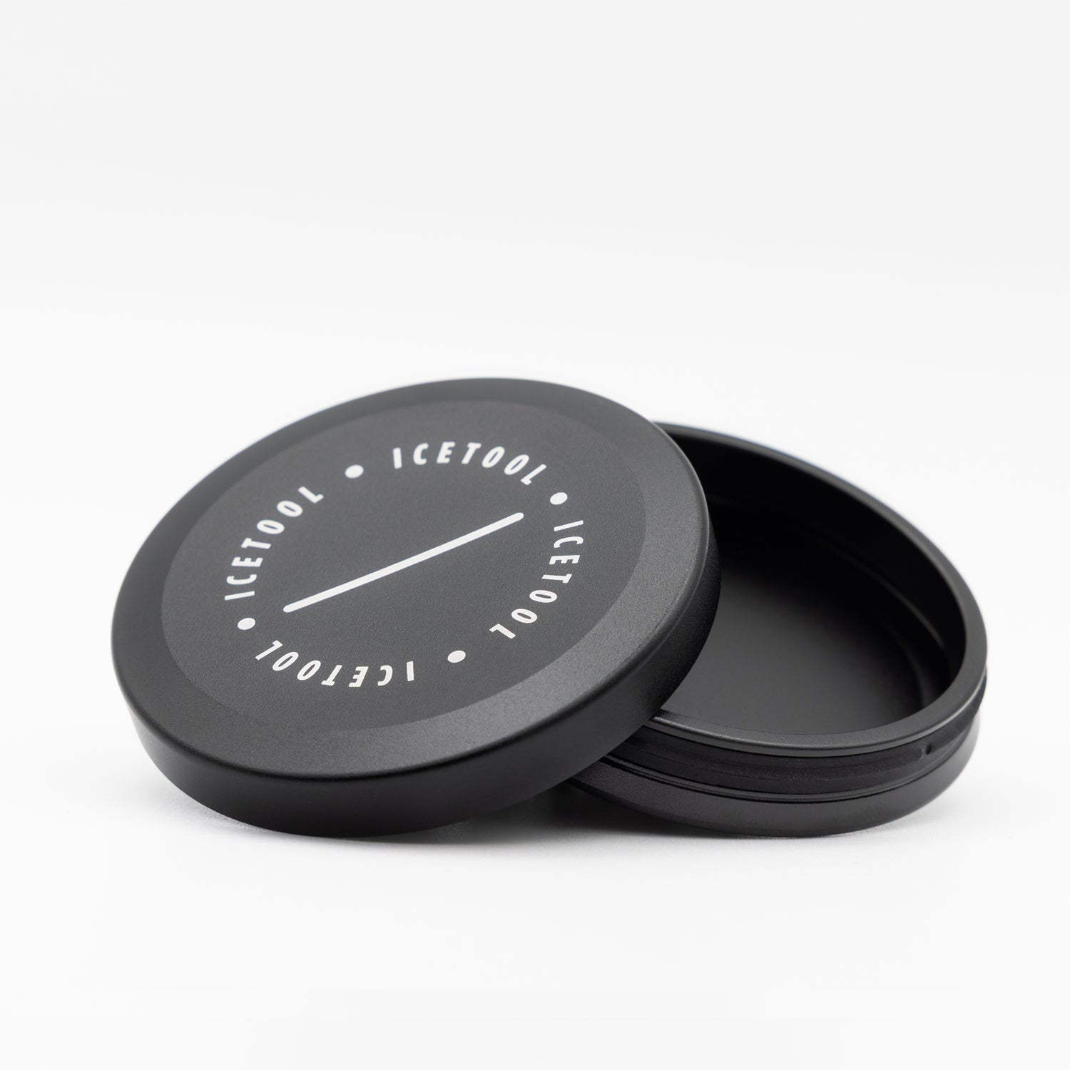 Icetool Mini Can Black Nicotine Pouches Refill Tin Open View