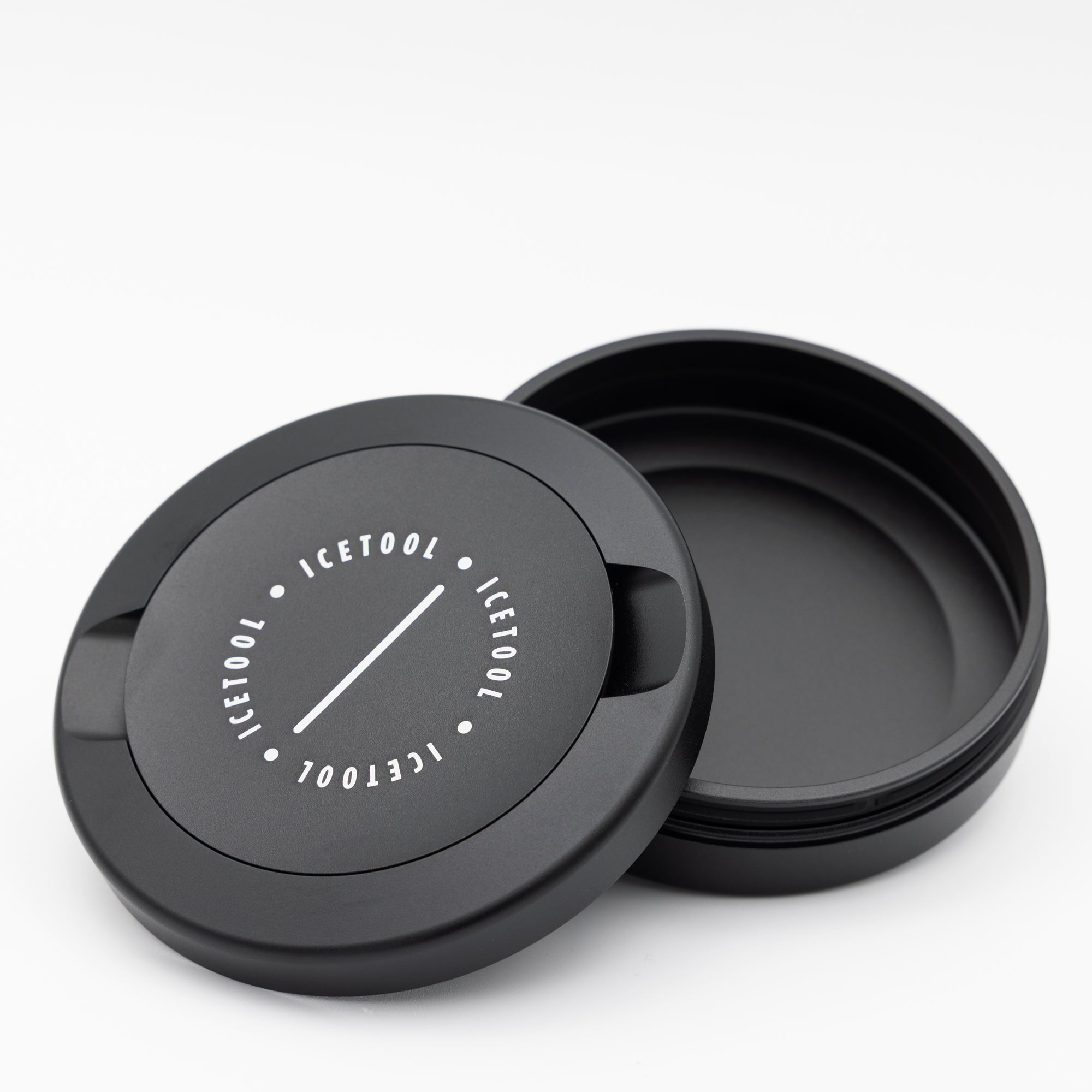 Icetool The Can Black Nicotine Pouches Refill Tins Open View