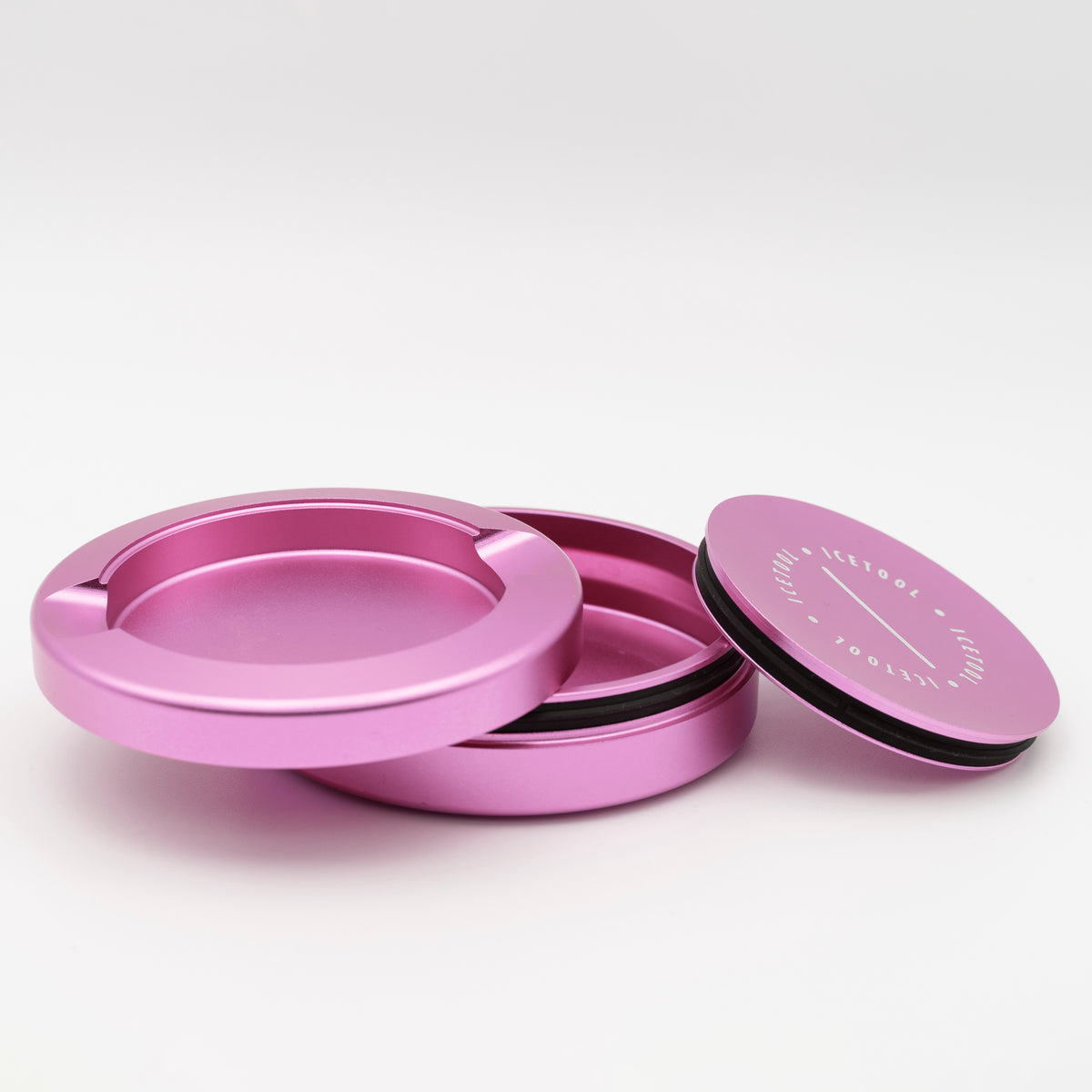 Icetool The Can Pink Nicotine Pouches Refill Tins Open View