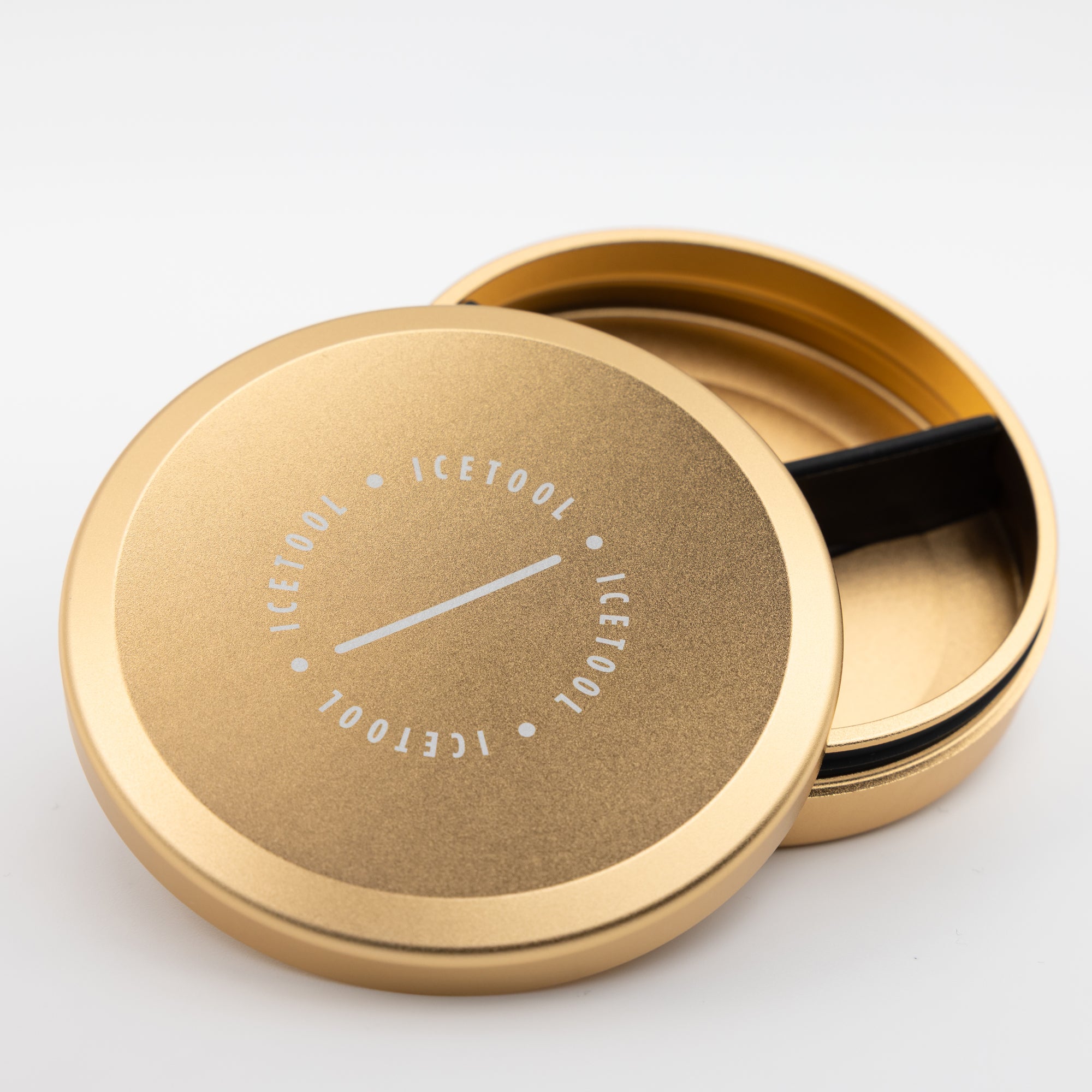 Icetool Tri-Can Champagne Nicotine Pouch Refill Tins Open View
