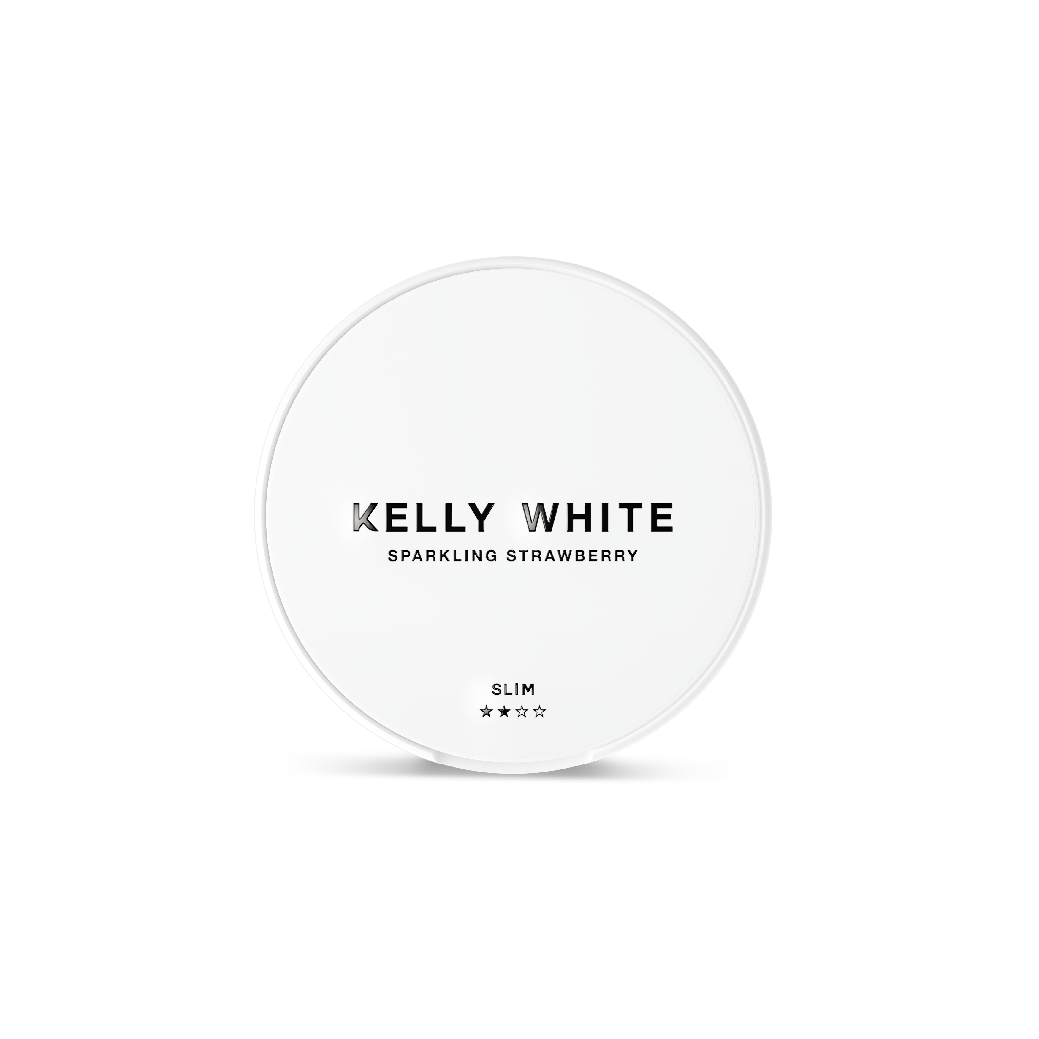 Kelly White Slim Sparkling Strawberry Nicotine Pouches