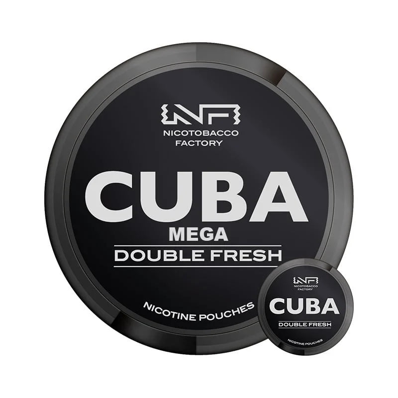 CUBA BLACK MEGA Double Fresh