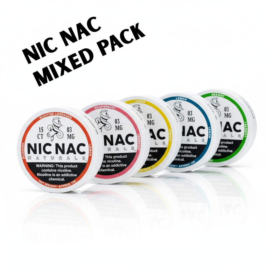 Nic Nac Nicotine Lozenges Mixed Pack