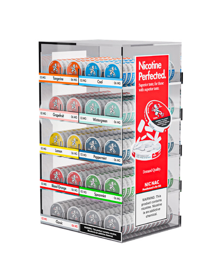 Nic Nac Large Nicotine Lozenge Display Stand