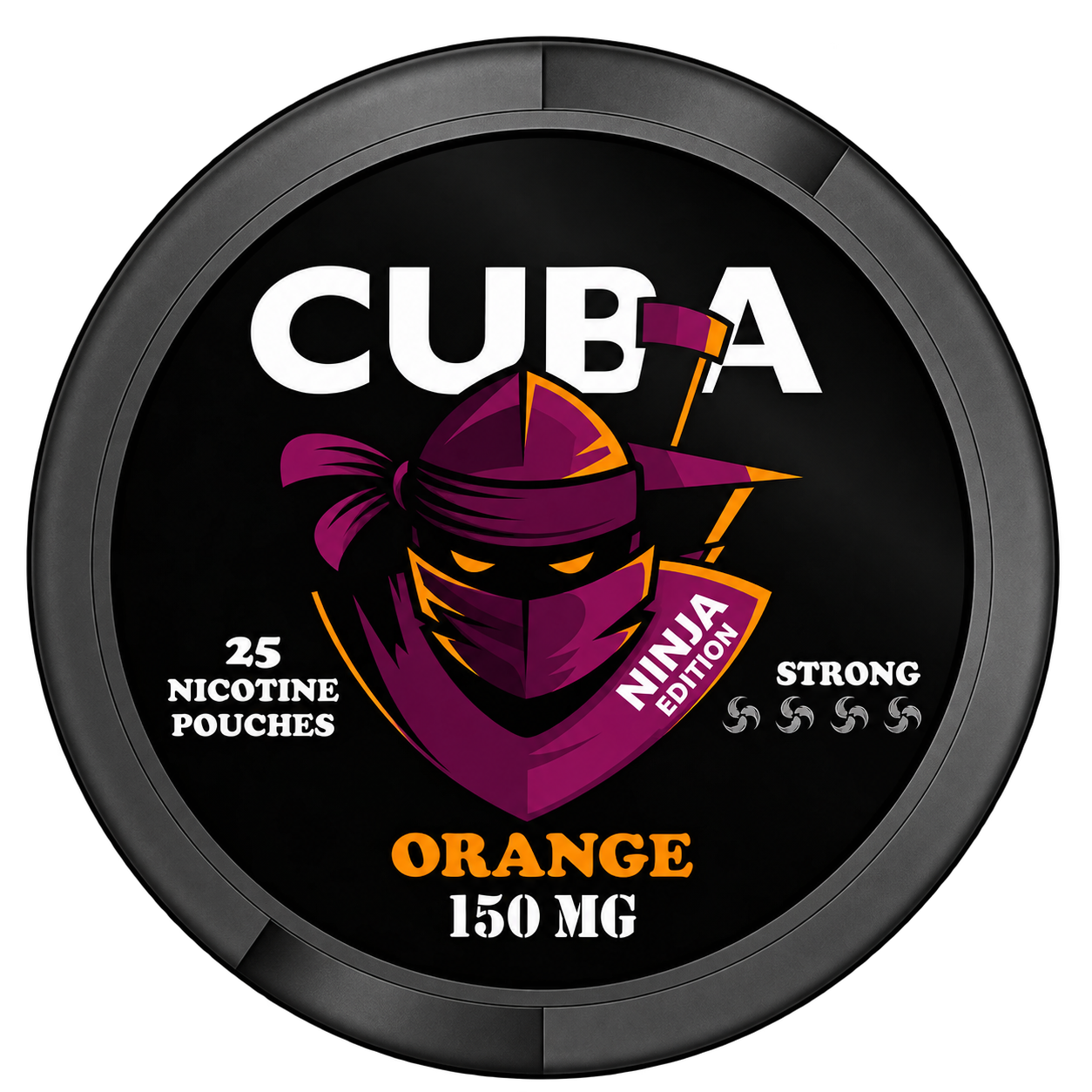 Cuba Ninja Orange 150MG Nicotine Pouches