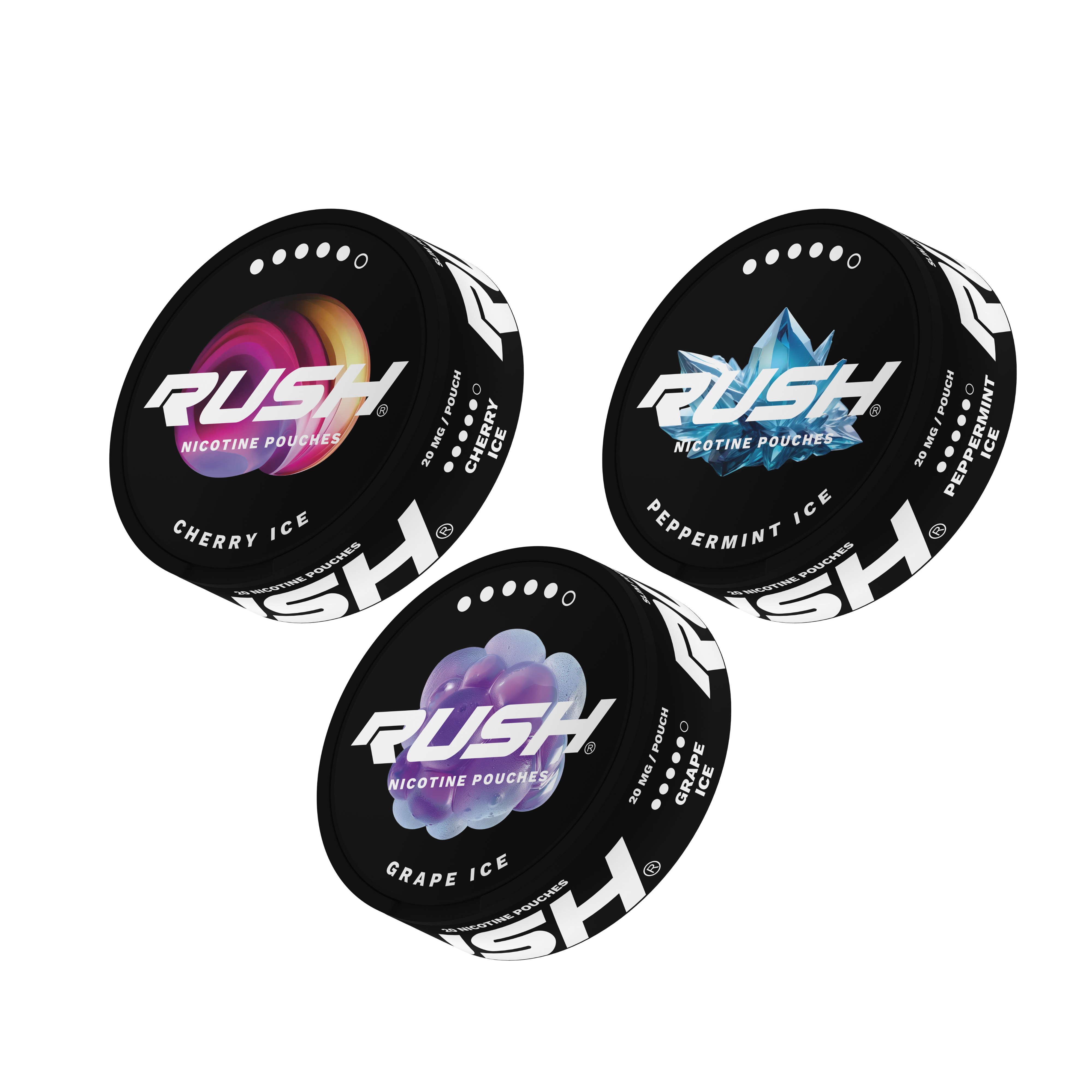Rush Extreme Nicotine Pouches Bundle