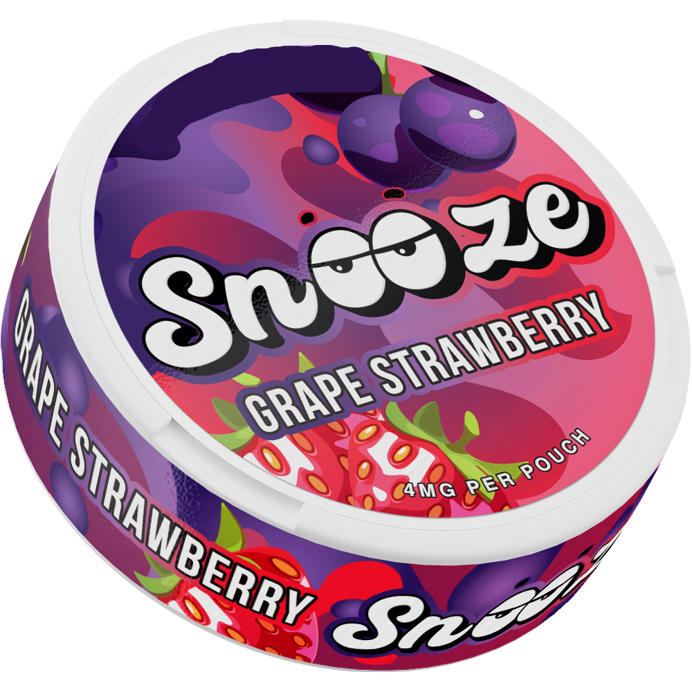 Snooze Grape Strawberry 4MG Nicotine Pouches