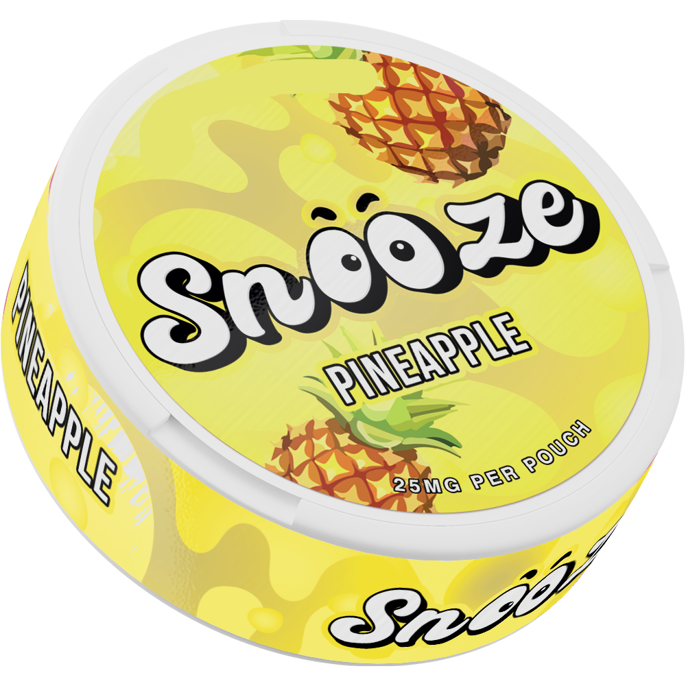Snooze Pineapple 25MG Nicotine Pouches