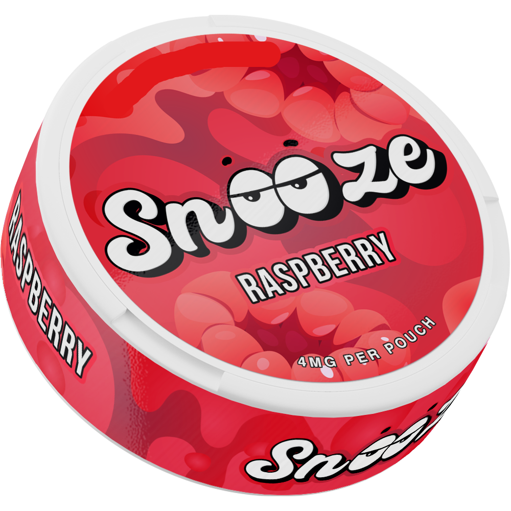 Snooze Raspberry 4MG Nicotine Pouches
