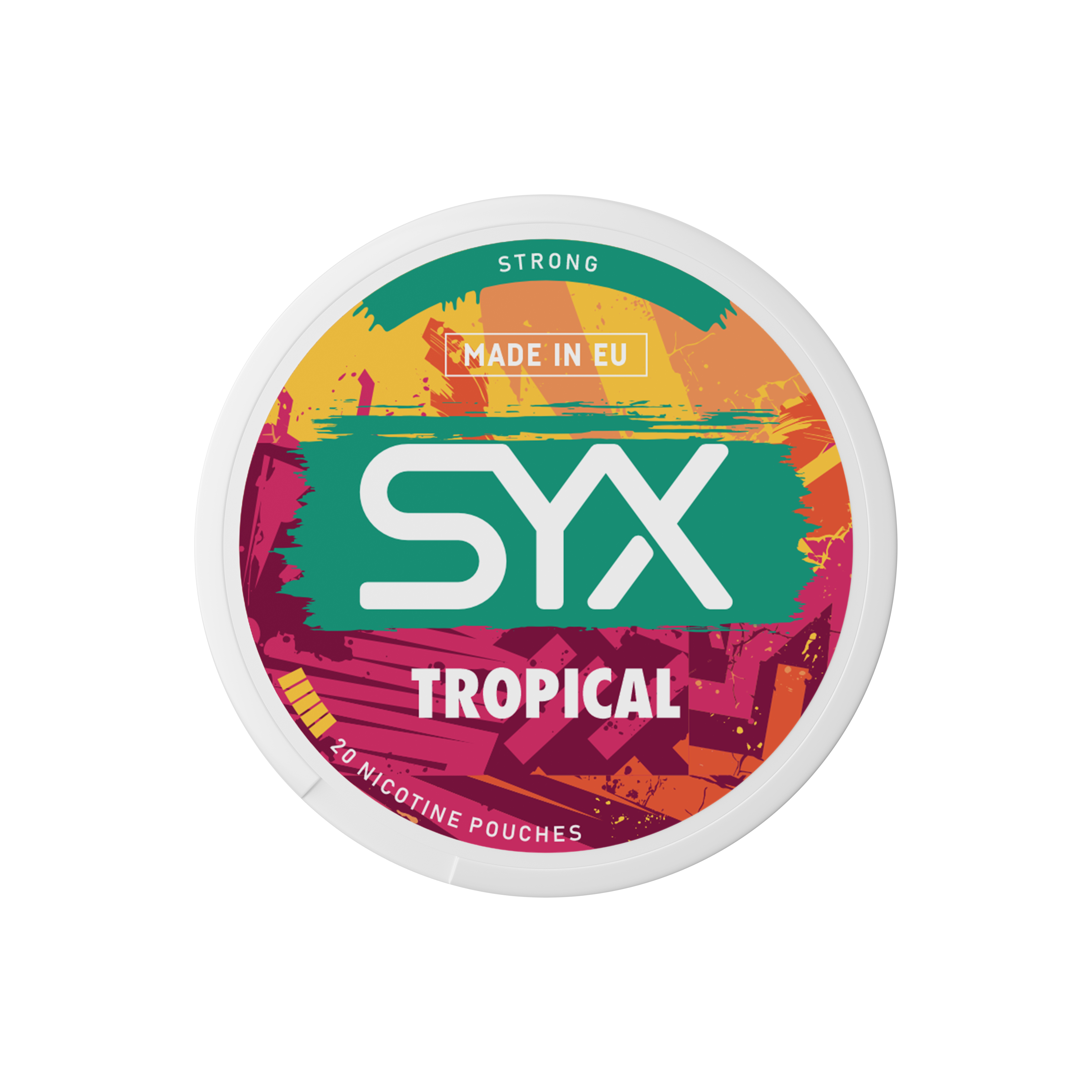 SYX Tropical Strong Nicotine Pouches