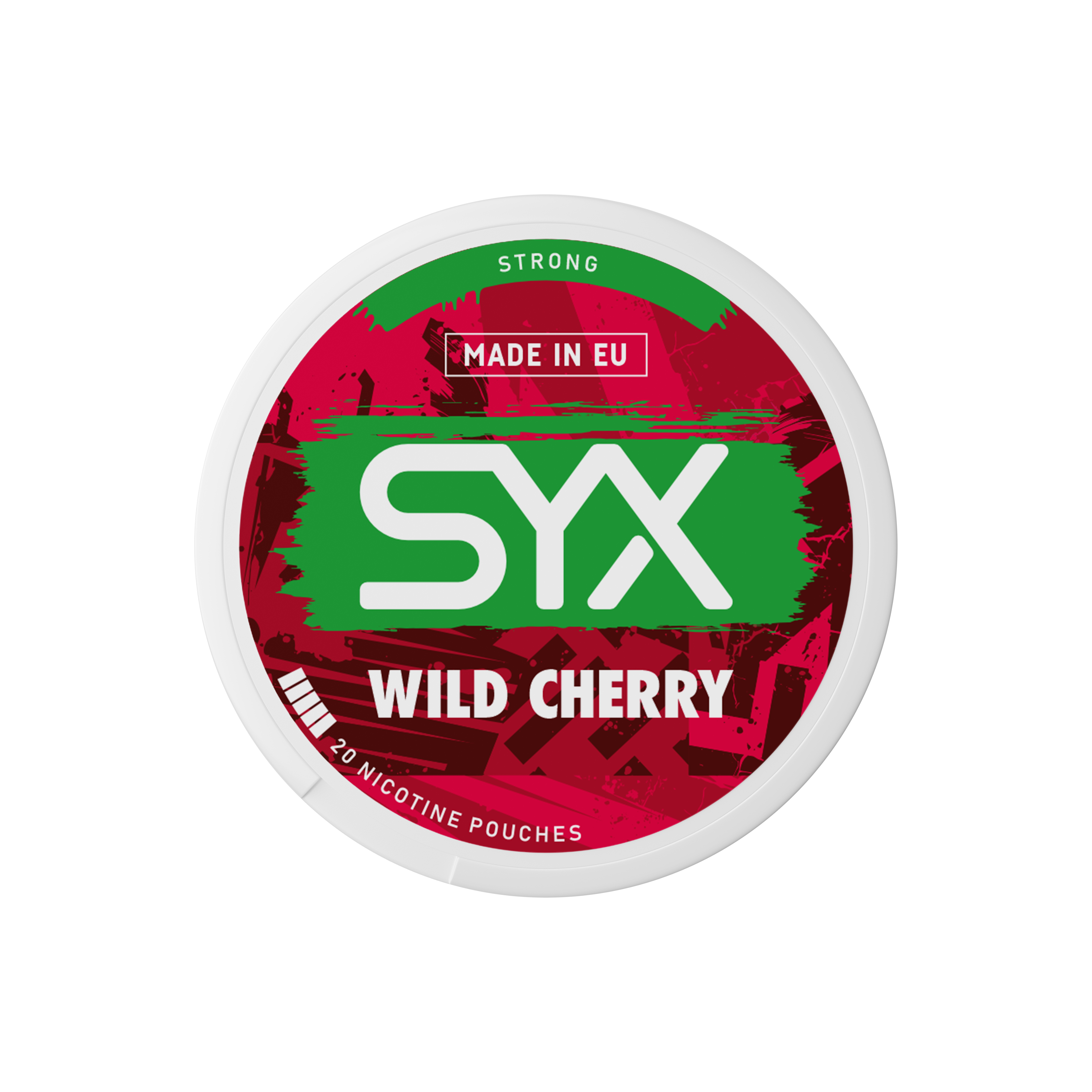 SYX Wild Cherry Strong Nicotine Pouches
