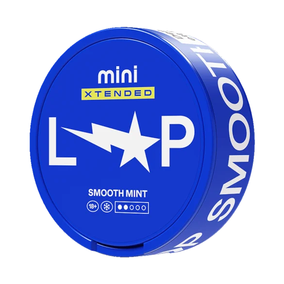 Loop Smooth Mint Mini Xtended 7.5G Nicotine Pouches