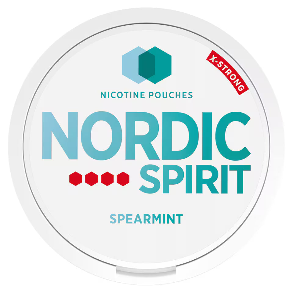 Nordic Spirit Spearmint X-Strong Nicotine Pouches